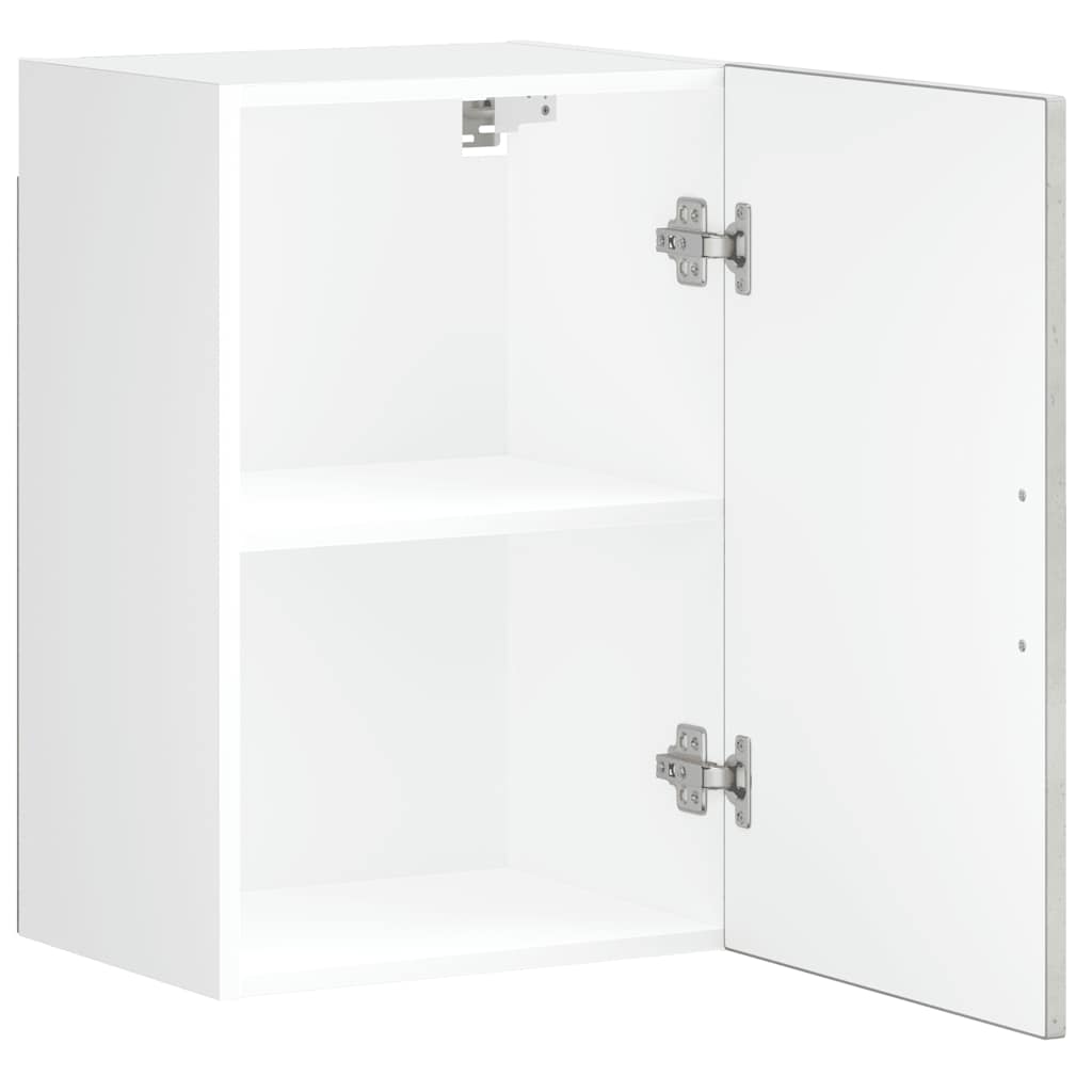 Kitchen Wall Cabinet Porto Concrete Grey Engineered Wood